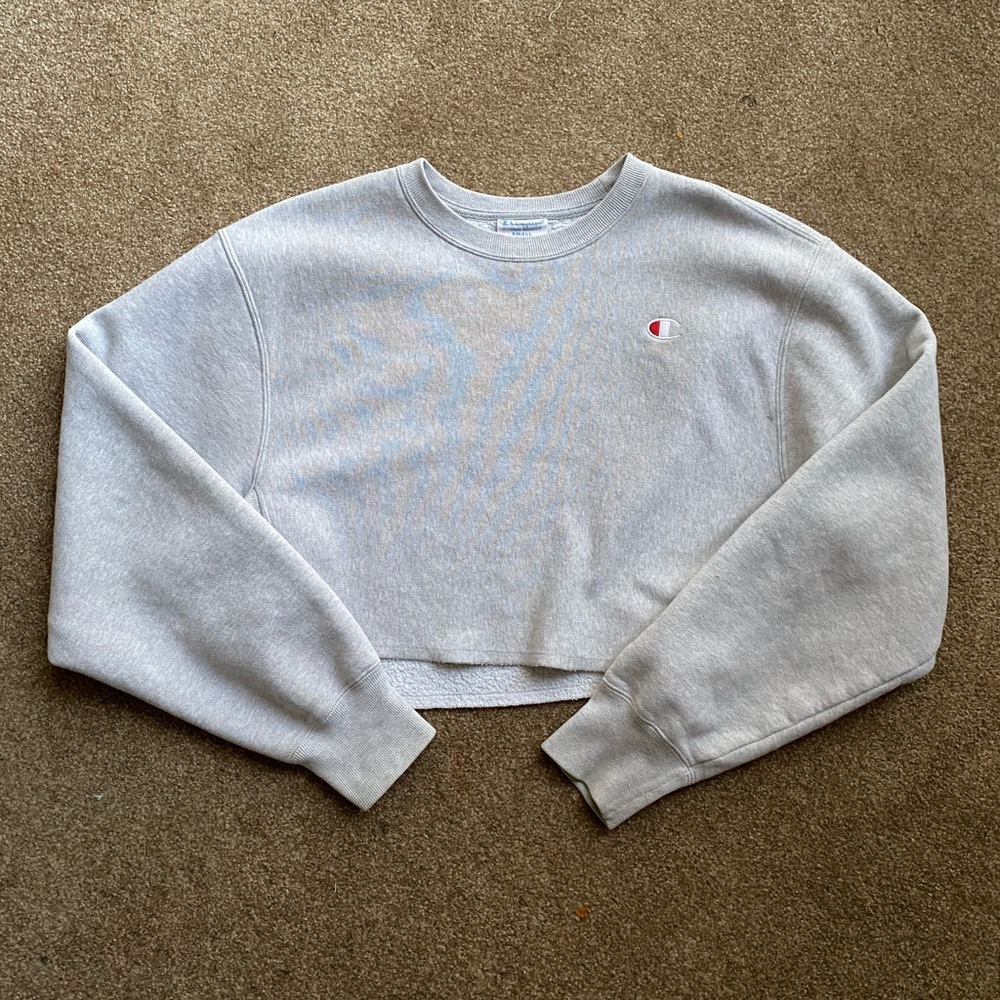 Champion cropped crew neck